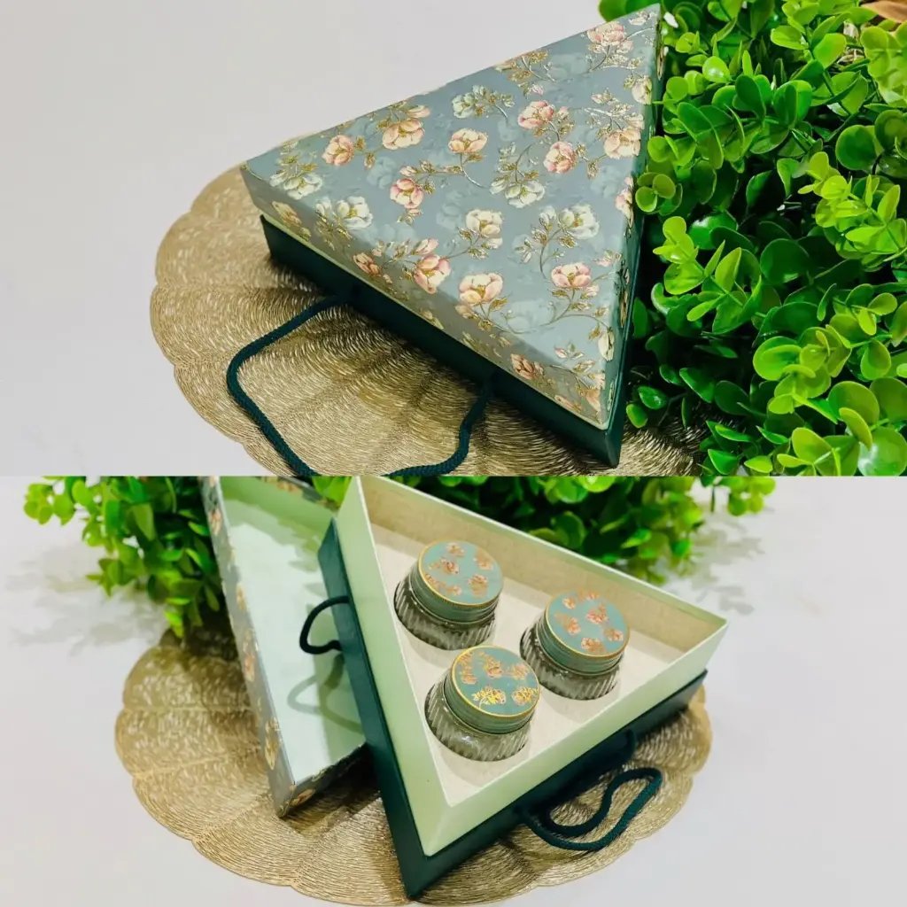 3 Pet Jar Triveni Box