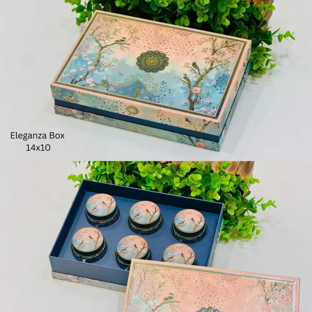 6 Pet Jar Eleganza Box