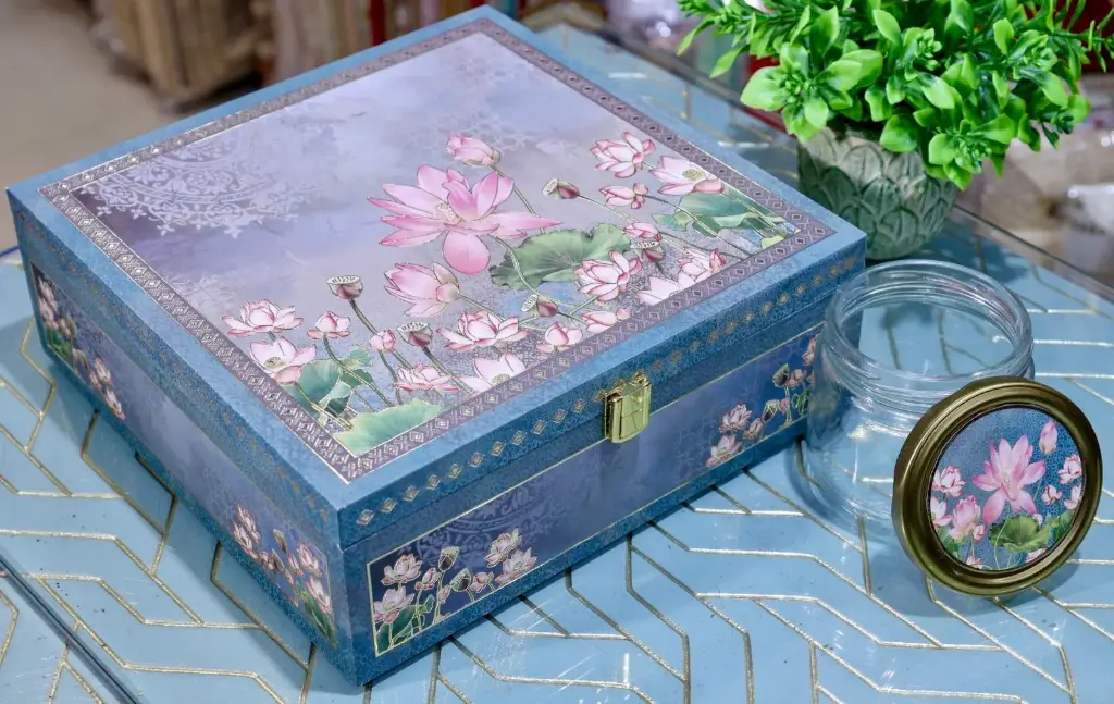 4 Jar Mandala Box