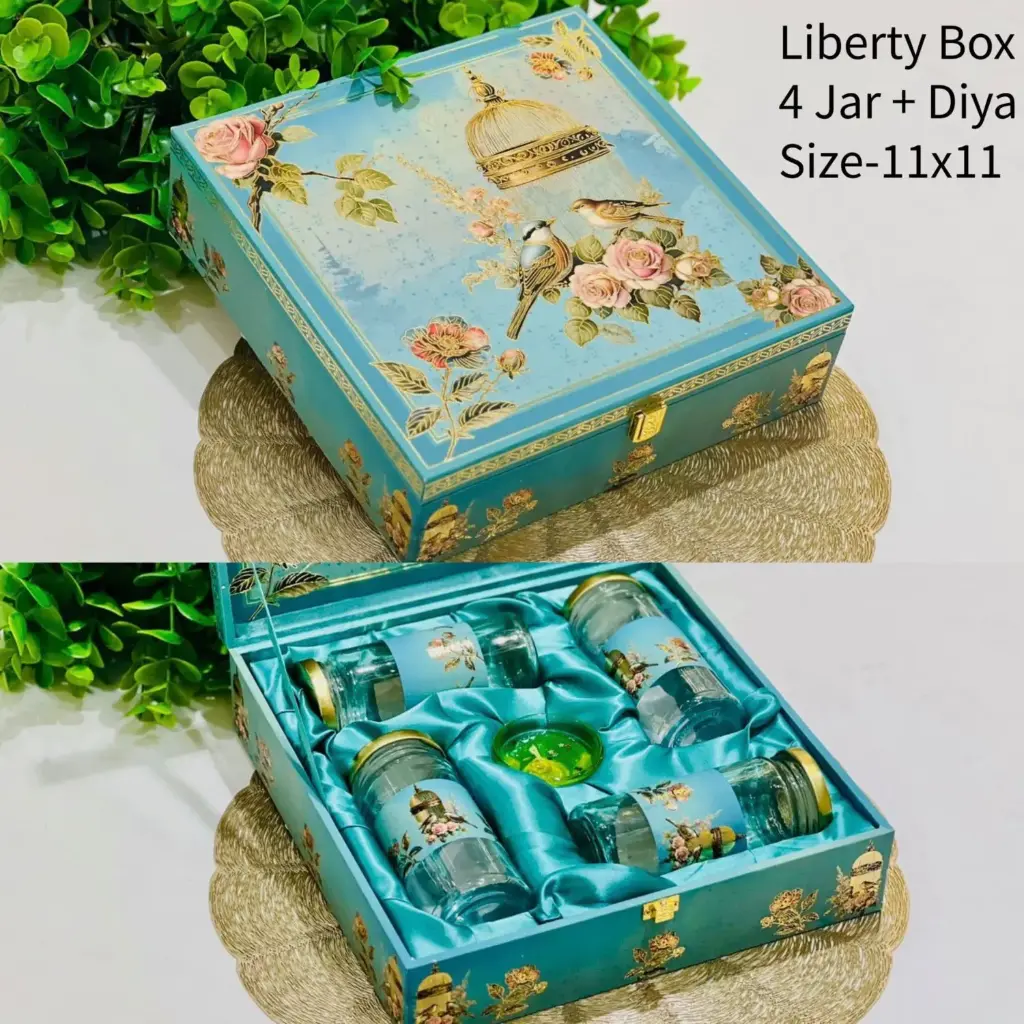 4 Jar + Diya Liberty Box