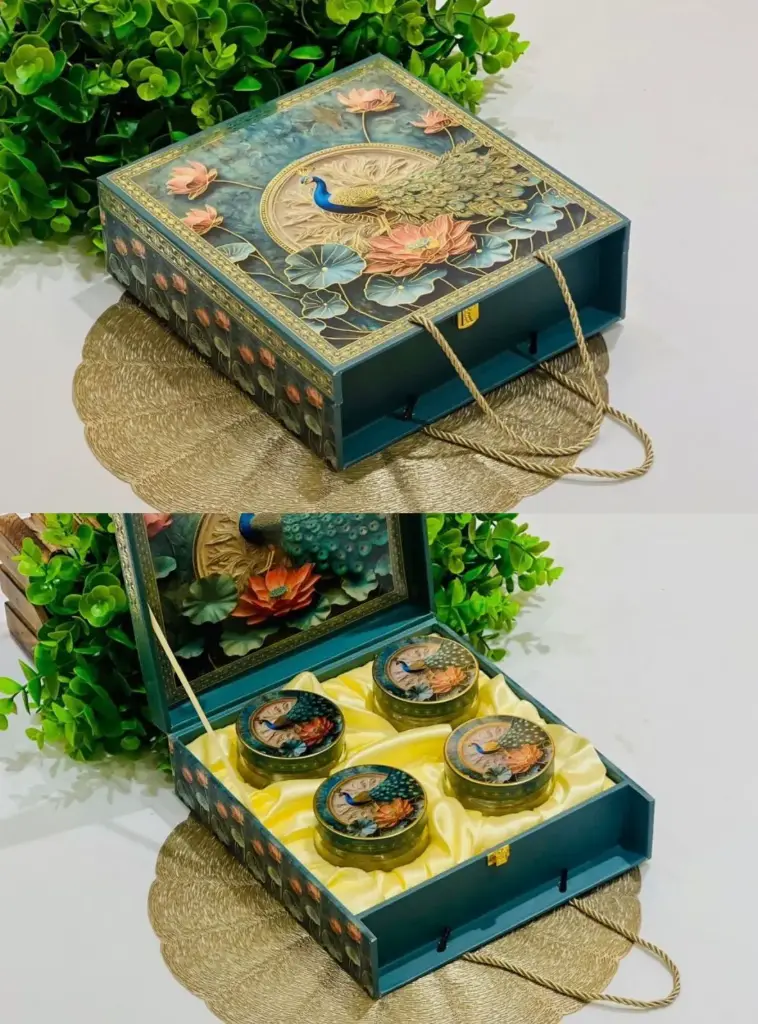 4 jar Regal box