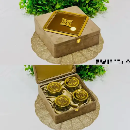 4 jar Solitare box Size