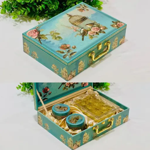 2 jar  + 12 cavity Liberty box